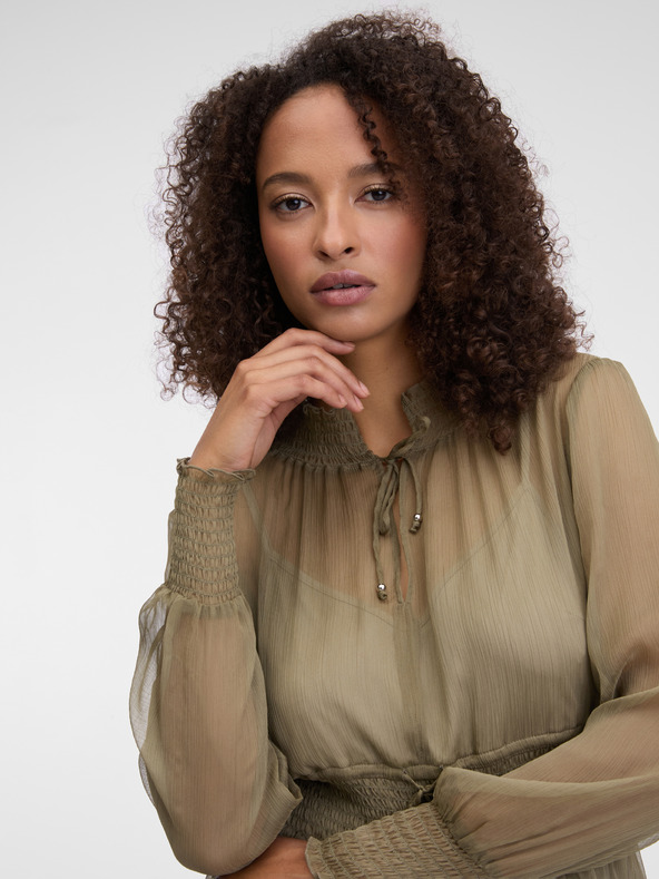 Orsay Khaki Damen Kleid knielang ORSAY