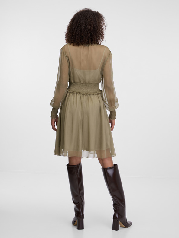 Orsay Khaki Damen Kleid knielang ORSAY