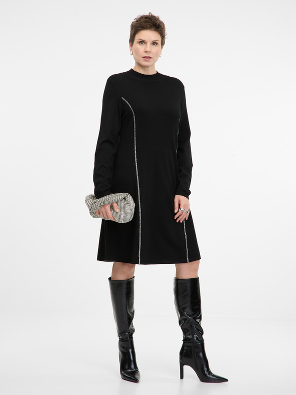 Orsay Schwarzes Damenkleid ORSAY