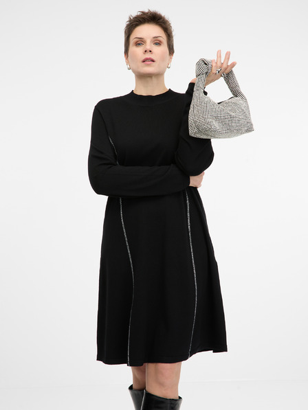 Orsay Schwarzes Damenkleid ORSAY