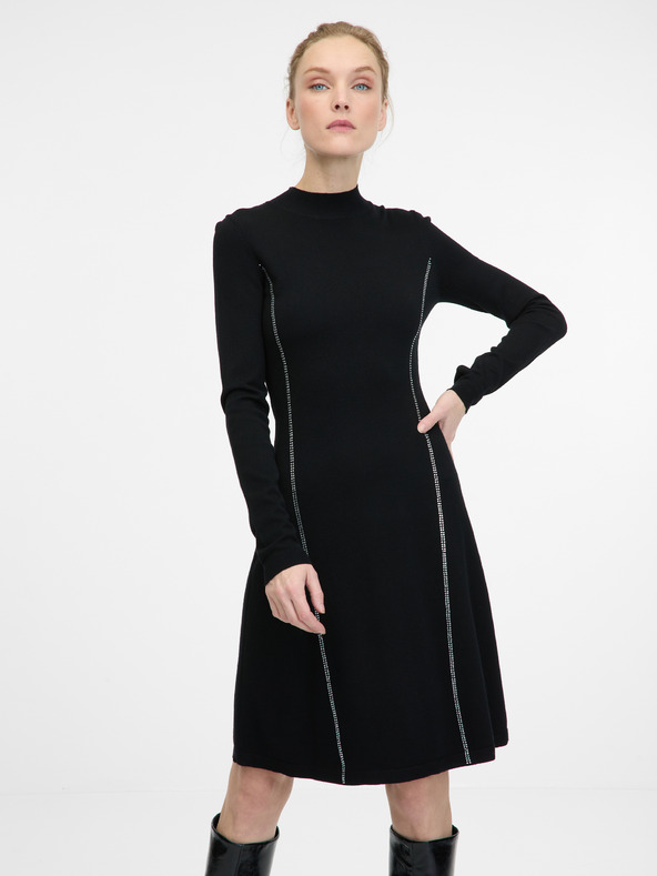 Orsay Schwarzes Damenkleid ORSAY