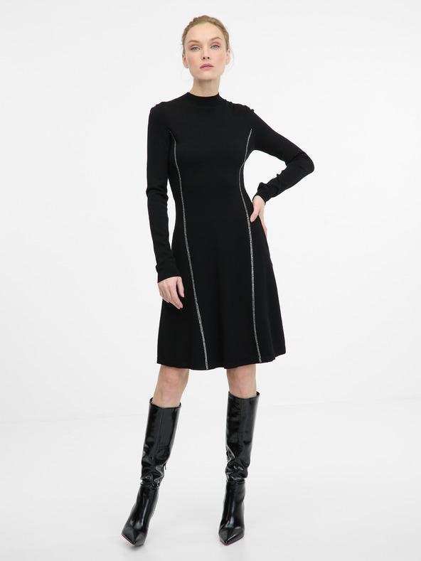 Orsay Schwarzes Damenkleid ORSAY