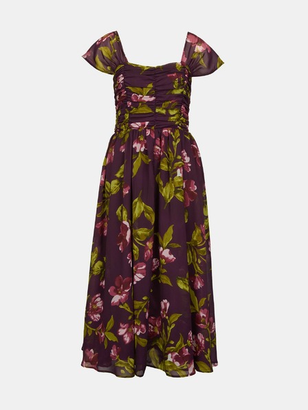Orsay Lila Damen Midikleid mit Blumenmuster ORSAY