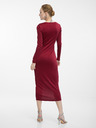 Orsay Weinrotes Damen Midikleid ORSAY