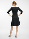 Orsay Schwarzes knielanges Damenkleid ORSAY