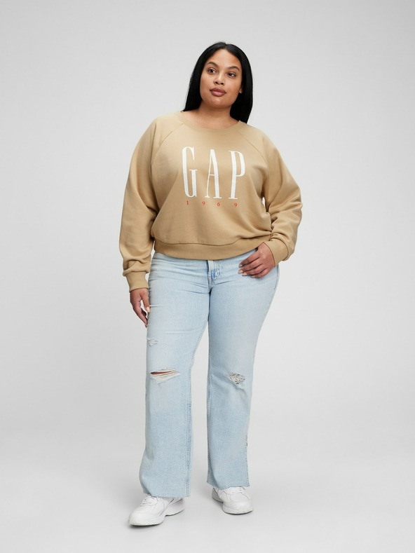 GAP Vintage Sweatjacke soft Logo GAP