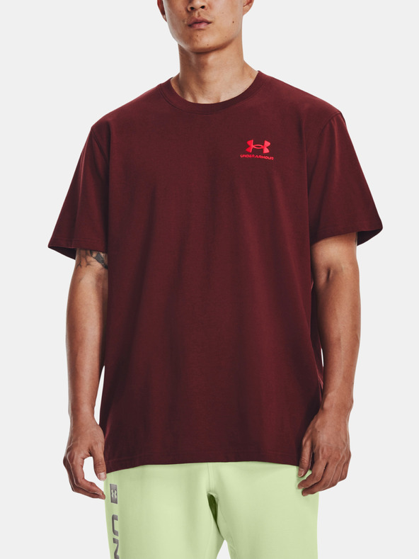 Under Armour Herren-T-Shirt Under Armour UA LOGO EMB HEAVYWEIGHT SS