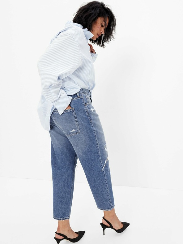 GAP Barrel High Rise Barrel-Jeans GAP