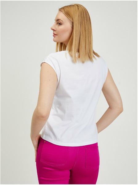 Orsay Weißes Damen T-Shirt ORSAY