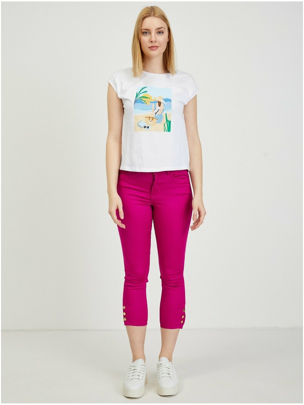 Orsay Weißes Damen T-Shirt ORSAY