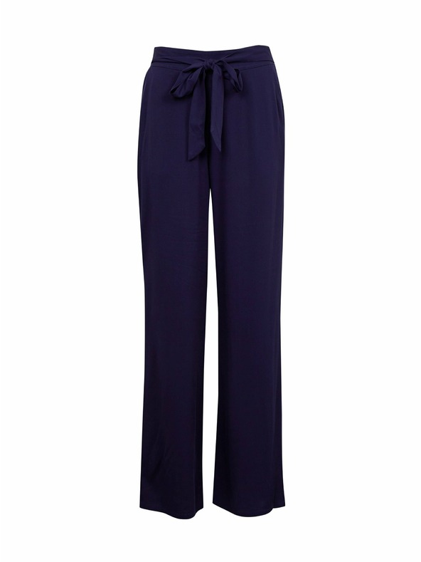 Orsay Dunkelblaue ORSAY Damen-Weitbeinhose