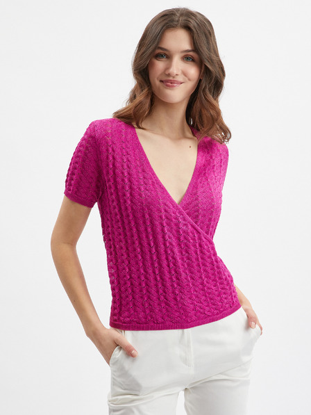 Orsay Rosa Damen-Pullover-Shirt ORSAY