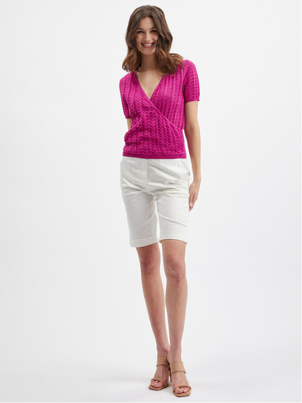 Orsay Rosa Damen-Pullover-Shirt ORSAY