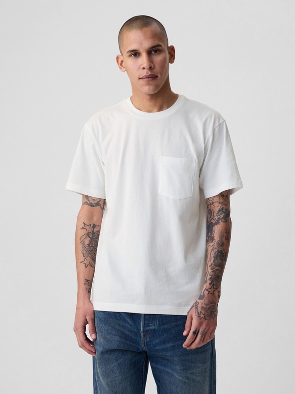 GAP T-Shirt mit Tasche GAP