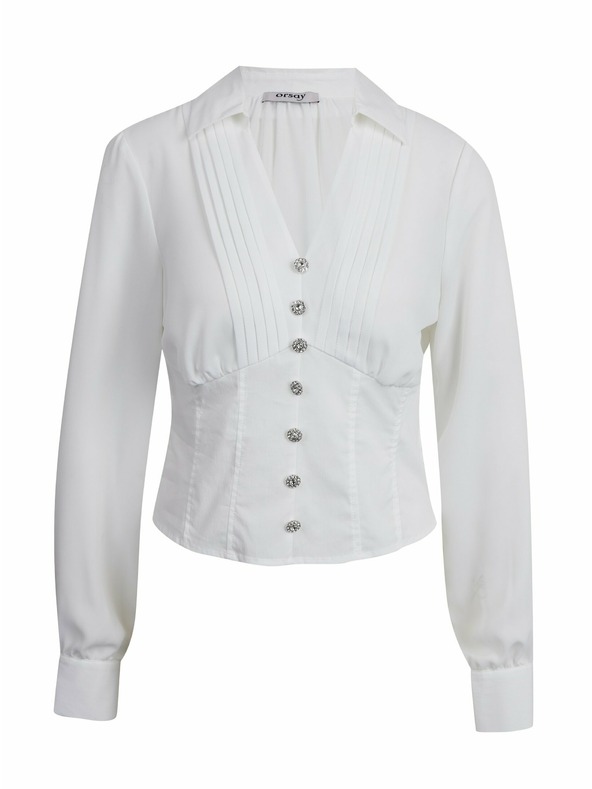 Orsay Weiße Damen Bluse ORSAY