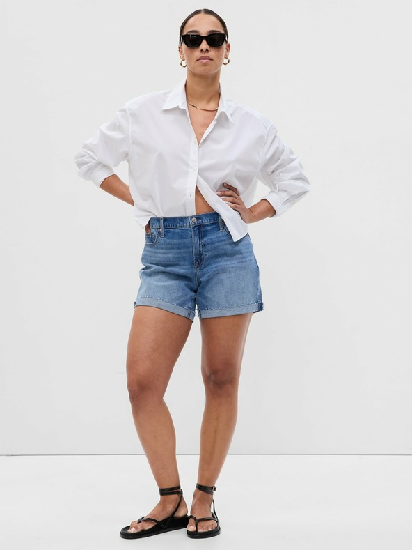 GAP Girlfriend Denim-Shorts mid rise GAP