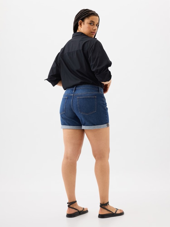 GAP Mid Rise Denim Shorts GAP