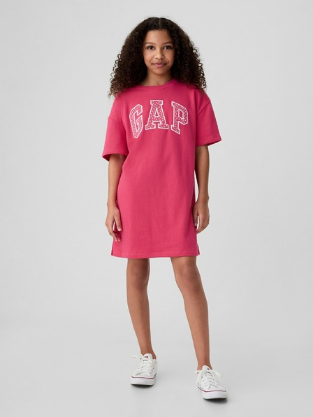 GAP Kinderkleid mit Logo Oversized GAP