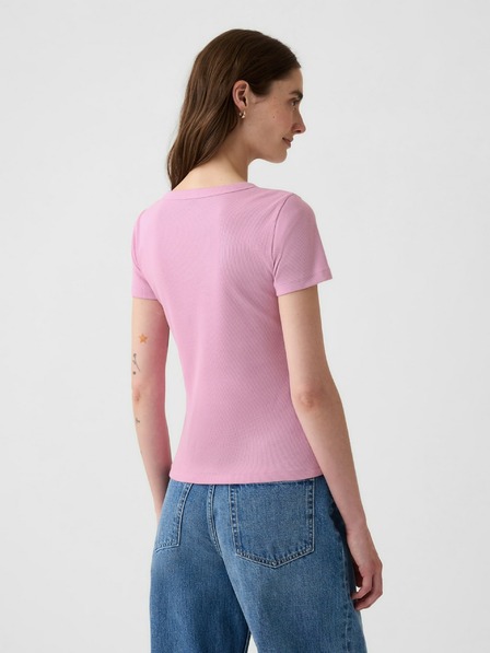 GAP Rippen-T-Shirt mit Logo GAP