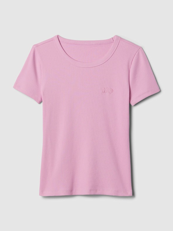 GAP Rippen-T-Shirt mit Logo GAP