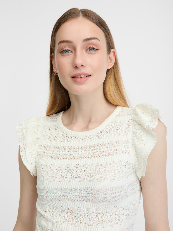 Orsay Weiße Damenbluse ORSAY