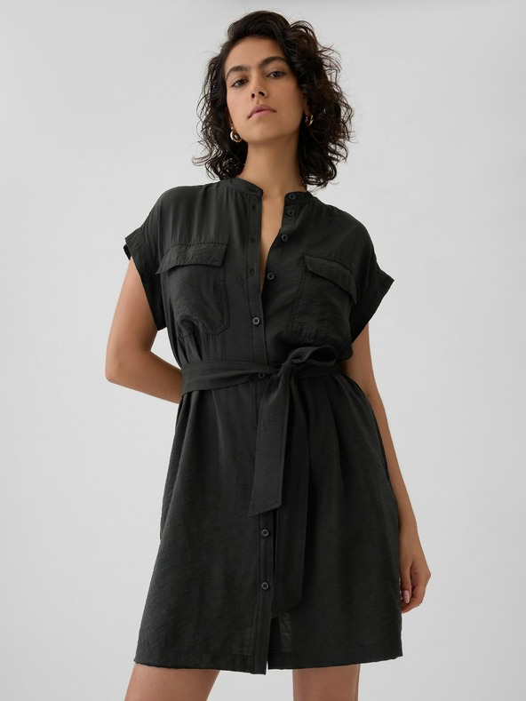 GAP Leinen-Minikleid Utility GAP