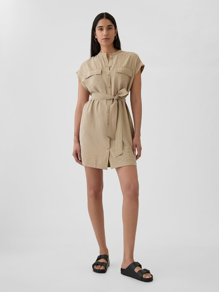 GAP Leinen-Minikleid Utility GAP