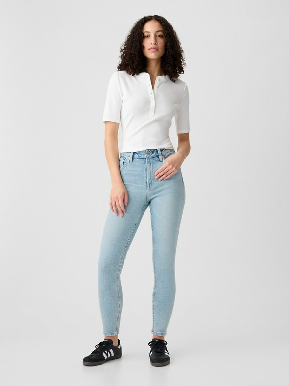 GAP Damen High Rise Universal Legging Jeans GAP
