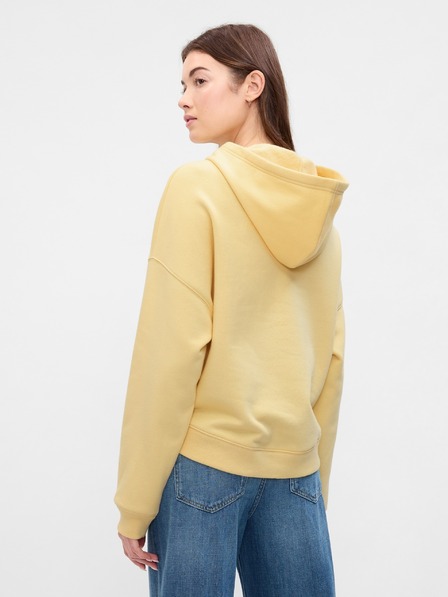 GAP Damen Crop Sweatshirt mit Logo GAP