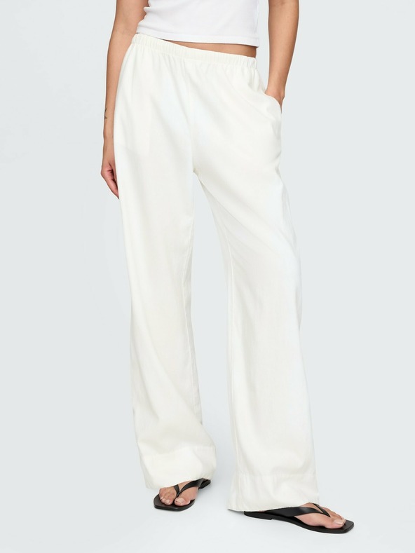 GAP Damen Leinenhose Wide GAP