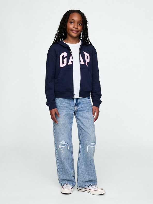 GAP Jungen-Sweatshirt mit Logo und Fleece GAP