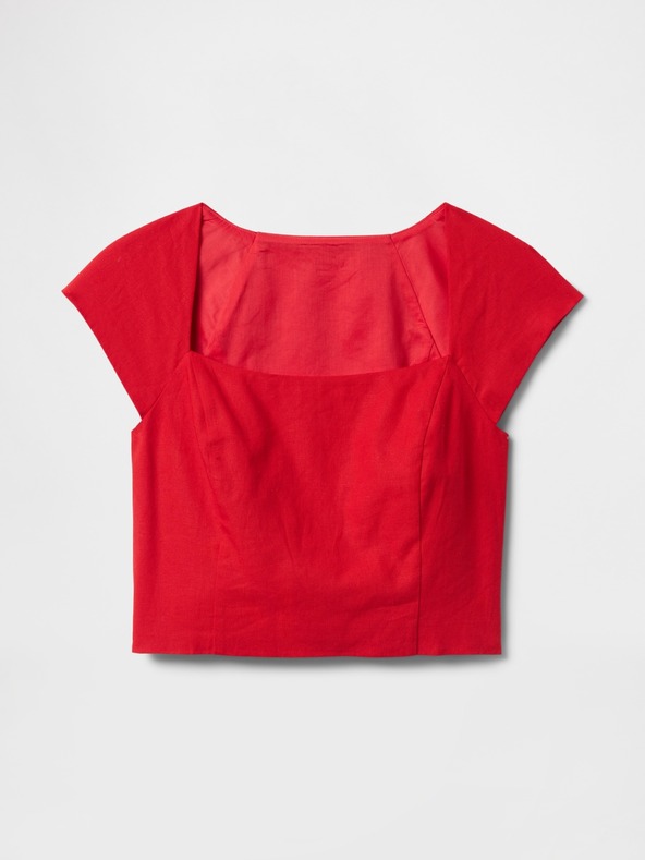 GAP Crop-Top aus Leinen GAP