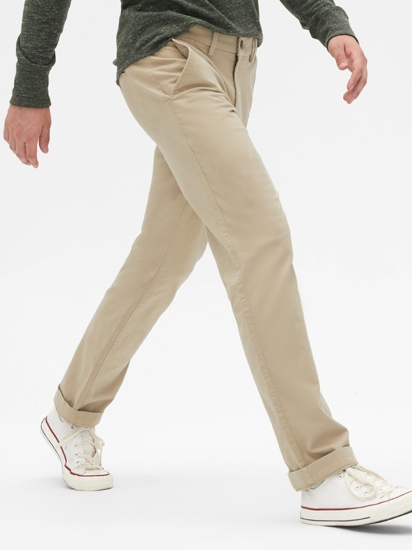 GAP Herren Hose Essential Khaki Straight Fit GapFlex GAP