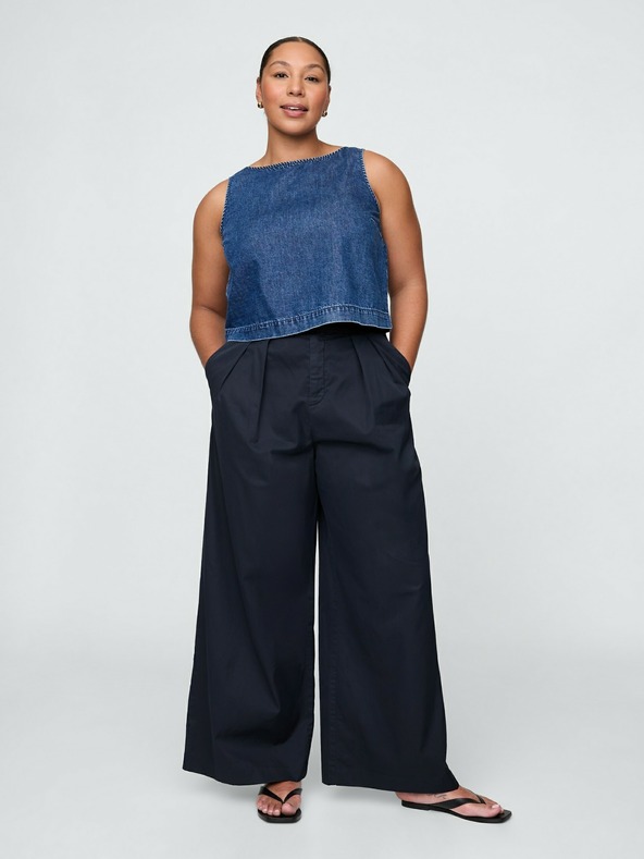 GAP Damen Hose High Rise Wide GAP