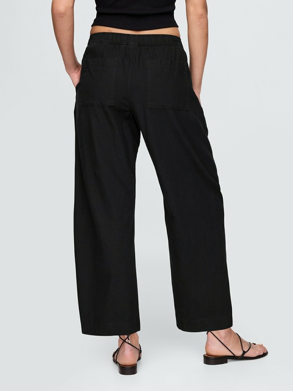 GAP Damen Leinenhose Easy Barrel GAP