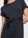 GAP Damen-Midi-Kleid mit Gürtel GAP
