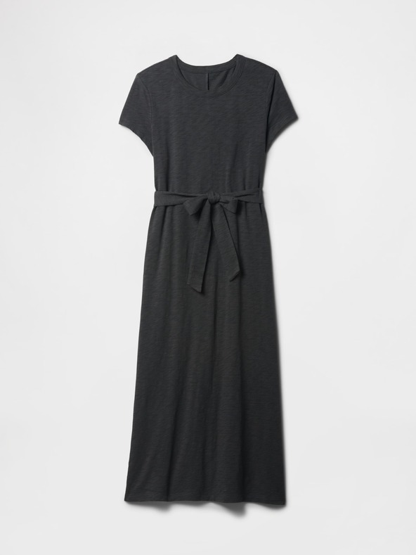GAP Damen-Midi-Kleid mit Gürtel GAP