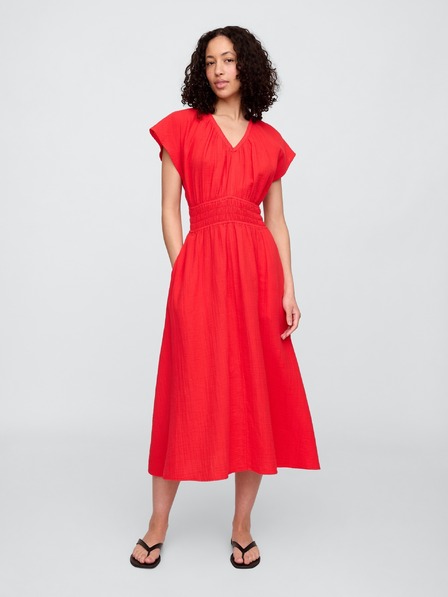 GAP Damen-Maxi-Kleid mit Taschen Americana GAP