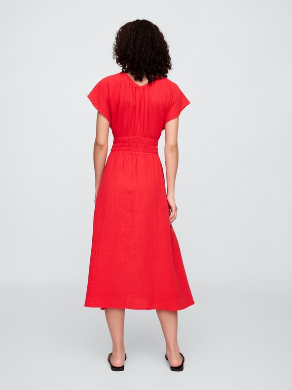 GAP Damen-Maxi-Kleid mit Taschen Americana GAP