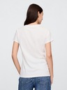 GAP Damen-T-Shirt mit Logo Americana GAP