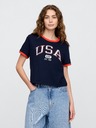 GAP Damen Crop-Shirt GAP