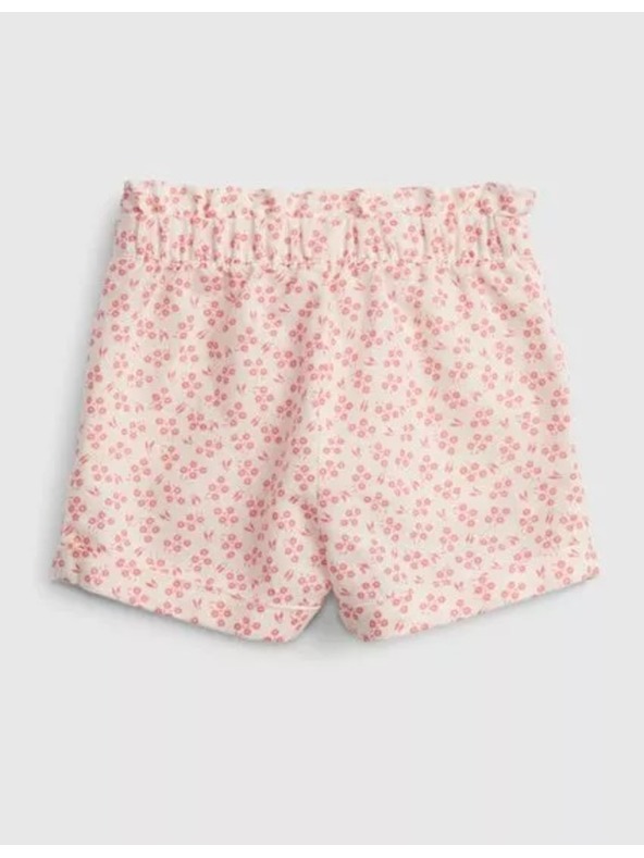 GAP Baby Leinen-Utility-Shorts mit Blumenmuster GAP