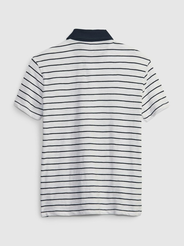 GAP Gestreiftes Kinder-Poloshirt GAP