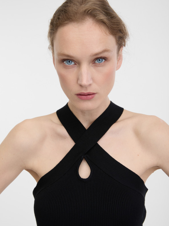 Orsay Schwarzes Damen Tank-Top ORSAY