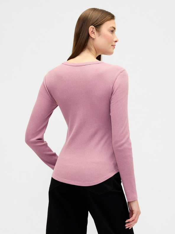 GAP T-Shirt mit Waffelmuster GAP