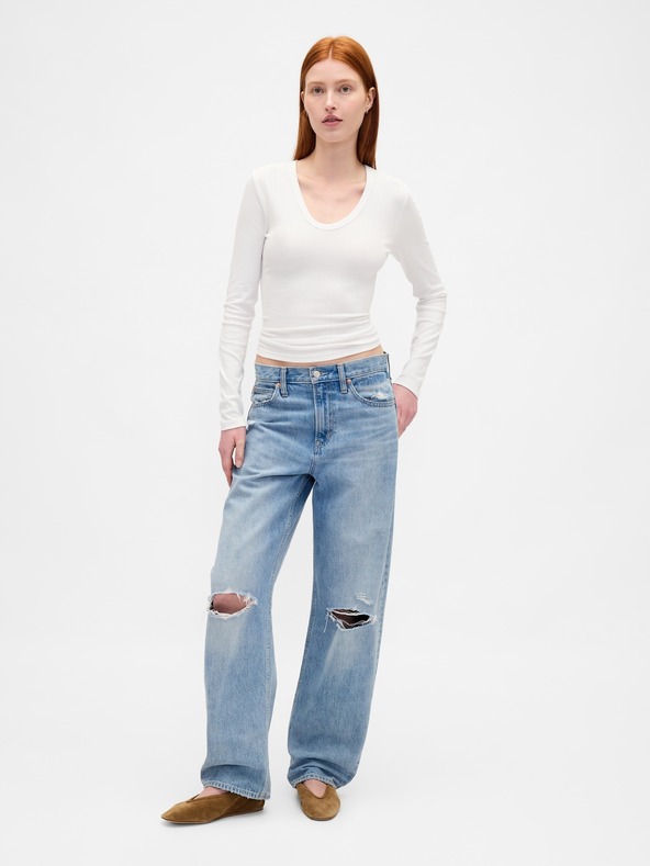 GAP Rippen-T-Shirt GAP