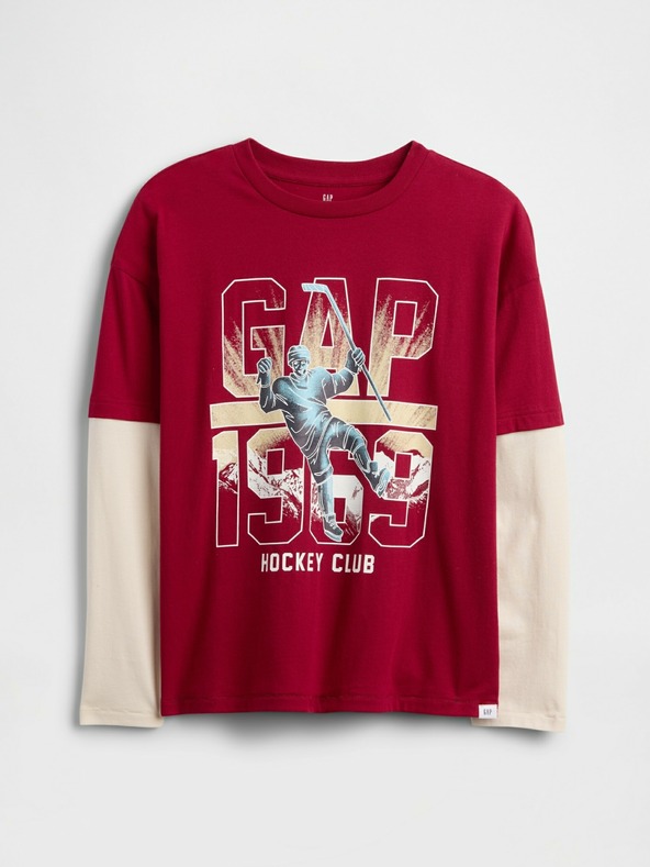 GAP Kinder T-Shirt mit GAP Logo