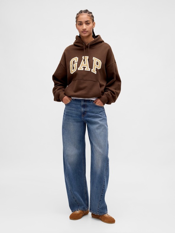 GAP Oversize-Sweatshirt mit Logo Extra Heavyweight Unisex GAP