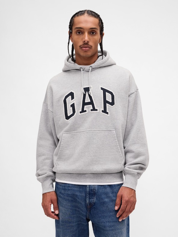 GAP Oversize-Sweatshirt mit Logo Extra Heavyweight Unisex GAP