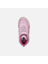 Geox Rosa leuchtende Mädchen-Stiefeletten Geox Inek Girl